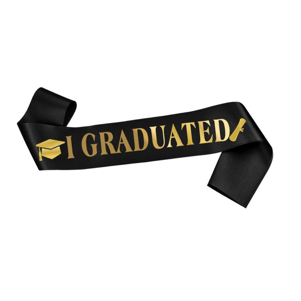 graduation gift graduate sash party gift graduation ideas graduation decor - Picture 1 of 1